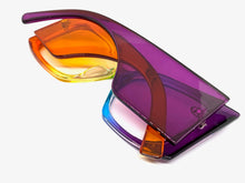 Oversized Exaggerated Retro Cat Eye Style Clear Lens EYEGLASSES Super Thick Multicolor Optical Frame - RX Capable 6107