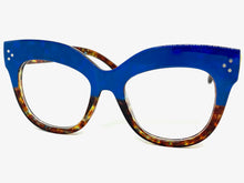 Oversized Exaggerated Retro Cat Eye Style Clear Lens EYEGLASSES Large Multicolor Optical Frame - RX Capable 6107