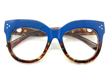 Oversized Exaggerated Retro Cat Eye Style Clear Lens EYEGLASSES Large Multicolor Optical Frame - RX Capable 6107