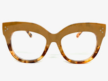 Oversized Exaggerated Retro Cat Eye Style Clear Lens EYEGLASSES Large Multicolor Optical Frame - RX Capable 6107