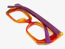 Classy Modern Retro Cat Eye Style Clear Lens EYEGLASSES Funky Multicolor Optical Frame - RX Capable 5206