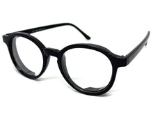 Classic Elegant Vintage Retro Style Clear Lens EYEGLASSES Round Black Frame 1508