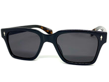 Classic Vintage Retro Style SUNGLASSES Square Black Frame 5006