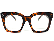 Oversized Exaggerated Vintage Retro Style Clear Lens EYEGLASSES Thick Tortoise Frame 6994