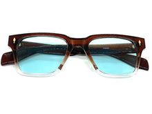 Classic Vintage Retro Style SUNGLASSES Square Brown Frame 5006