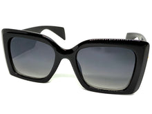 Oversized Luxury Vintage Retro Style SUNGLASSES Large Super Thick Black Frame 15013