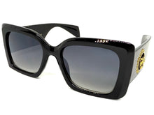 Oversized Luxury Vintage Retro Style SUNGLASSES Large Super Thick Black Frame 15013