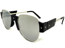 Exaggerated Classic Vintage Retro Style SUNGLASSES Large Black Frame 4563