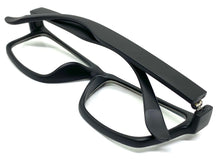 Classy Elegant Contemporary Modern Style Clear Lens EYEGLASSES Matte Black Frame 8824