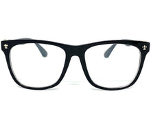 Classic Vintage Retro Style Clear Lens EYEGLASSES Black Frame 1388