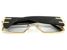 Classic Vintage Retro Hip Hop Rapper Style Clear Lens EYEGLASSES Large Gold Frame 5542