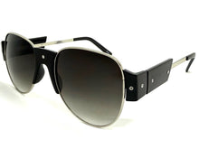 Exaggerated Classic Vintage Retro Style SUNGLASSES Large Black Frame 4562
