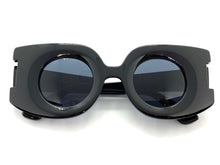 Oversized Exaggerated Retro Style SUNGLASSES Large Black Frame 80520