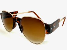Exaggerated Classic Vintage Retro Style SUNGLASSES Large Tortoise Frame 4562