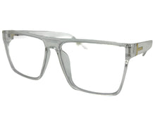 Classy Contemporary Modern Style Clear Lens Blue Light Block Computer EYEGLASSES Transparent Frame 35004