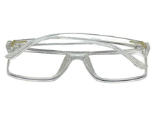 Classy Contemporary Modern Style Clear Lens Blue Light Block Computer EYEGLASSES Transparent Frame 35004