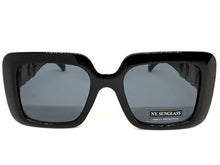 Classic Vintage Retro Luxury Hip Hop Style SUNGLASSES Square Black Frame 8263