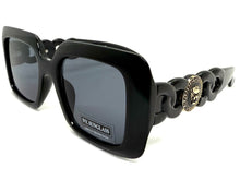 Classic Vintage Retro Luxury Hip Hop Style SUNGLASSES Square Black Frame 8263