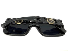 Classic Vintage Retro Luxury Hip Hop Style SUNGLASSES Square Black Frame 8263