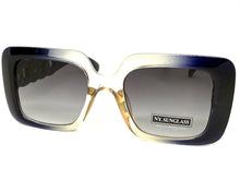 Classic Vintage Retro Luxury Hip Hop Style SUNGLASSES Square Purple Frame 8263