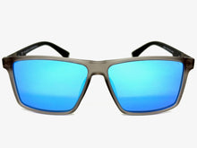 Classic Sporty Driving Fishing POLARIZED SUNGLASSES Gray Frame - Blue Lens 5321