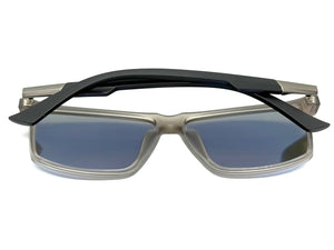 Classic Sporty Driving Fishing POLARIZED SUNGLASSES Gray Frame - Blue Lens 5321