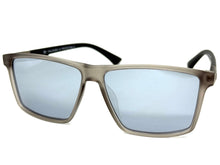 Classic Sporty Driving Fishing POLARIZED SUNGLASSES Gray Frame - Silver Lens 5321