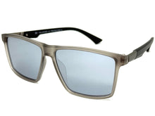 Classic Sporty Driving Fishing POLARIZED SUNGLASSES Gray Frame - Silver Lens 5321