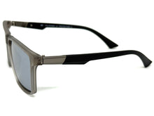 Classic Sporty Driving Fishing POLARIZED SUNGLASSES Gray Frame - Silver Lens 5321