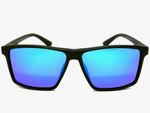 Classic Sporty Driving Fishing POLARIZED SUNGLASSES Black Frame - Green Lens 5321