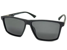 Classic Sporty Driving Fishing POLARIZED SUNGLASSES Black Frame - Dark Lens 5321