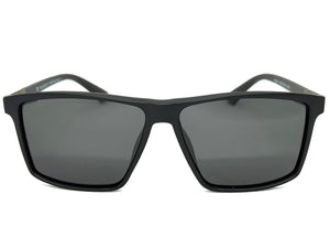 Classic Sporty Driving Fishing POLARIZED SUNGLASSES Black Frame - Dark Lens 5321