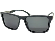 Classic Sporty Driving Fishing POLARIZED SUNGLASSES Black Frame - Dark Lens 5320
