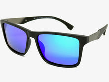 Classic Sporty Driving Fishing POLARIZED SUNGLASSES Black Frame - Green Lens 5320