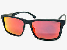 Classic Sporty Driving Fishing POLARIZED SUNGLASSES Black Frame - Orange Lens 5320