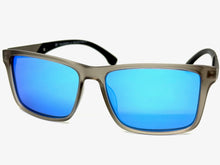 Classic Sporty Driving Fishing POLARIZED SUNGLASSES Gray Frame - Blue Lens 5320