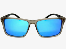 Classic Sporty Driving Fishing POLARIZED SUNGLASSES Gray Frame - Blue Lens 5320