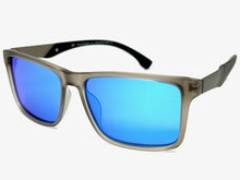 Classic Sporty Driving Fishing POLARIZED SUNGLASSES Gray Frame - Blue Lens 5320