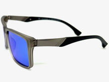 Classic Sporty Driving Fishing POLARIZED SUNGLASSES Gray Frame - Blue Lens 5320