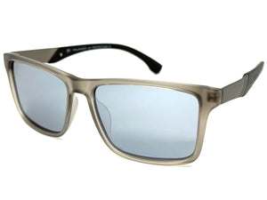 Classic Sporty Driving Fishing POLARIZED SUNGLASSES Gray Frame - Gray Lens 5320