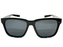 Classic Sporty Driving Fishing POLARIZED SUNGLASSES Large Black Frame - Dark Lens 9086