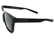 Classic Sporty Driving Fishing POLARIZED SUNGLASSES Large Black Frame - Dark Lens 9086