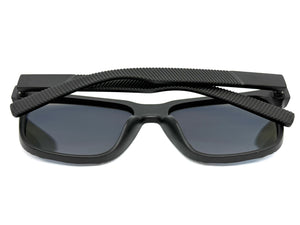 Classic Sporty Driving Fishing POLARIZED SUNGLASSES Large Black Frame - Orange Lens 9086