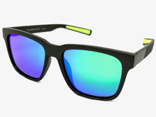 Classic Sporty Driving Fishing POLARIZED SUNGLASSES Large Black Frame - Green Lens 9086