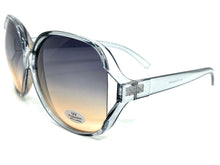 Oversized Exaggerated Retro Style SUNGLASSES Huge Gray Frame 5618