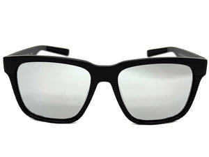 Classic Sporty Driving Fishing POLARIZED SUNGLASSES Large Black Frame - Gray Lens 9086
