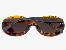Oversized Exaggerated Vintage Retro Style SUNGLASSES X-Large Round Tortoise Frame 2685