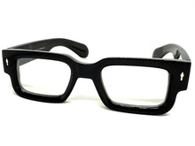 Classic Vintage Retro Style Clear Lens EYEGLASSES Large Super Thick Black Frame E2165