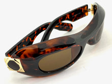 Modern Retro Party Club Raver SUNGLASSES Funky Tortoise Frame E1920
