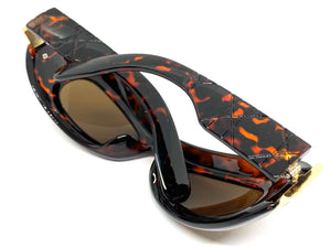 Modern Retro Party Club Raver SUNGLASSES Funky Tortoise Frame E1920